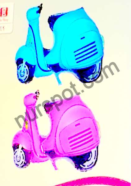 Folyo balon motorsiklet
