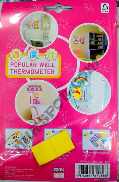 toptan sticker termometreli kız modeli