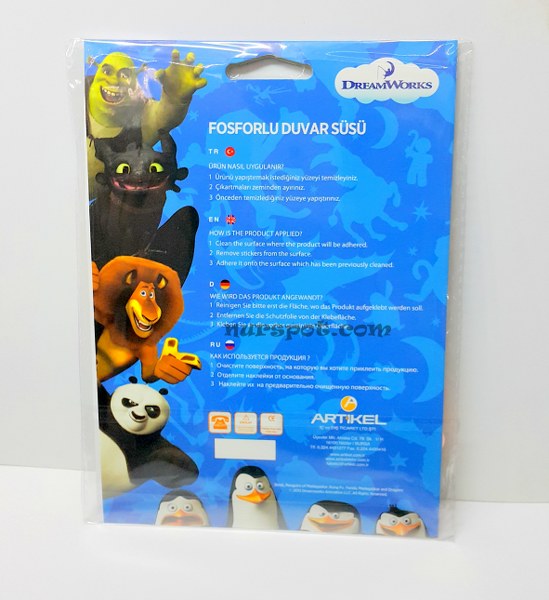 toptan sticker lisansli glow stick