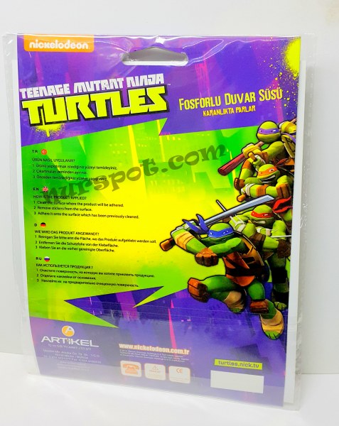 toptan sticker lisansli ninja kaplumbagalar