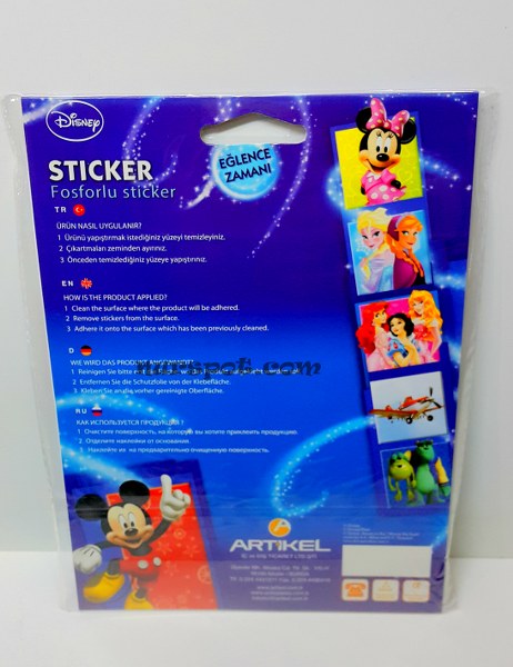 toptan sticker lisansli mini mouse