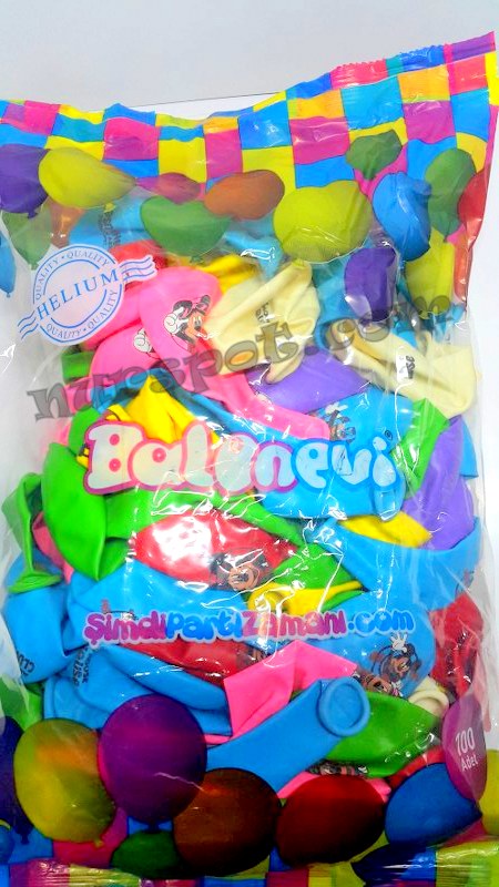 toptan lisanslı balon miki mouse baskılı
