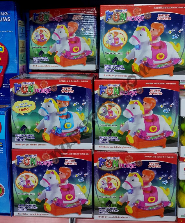 toptan oyuncak pilli atlı kovboy