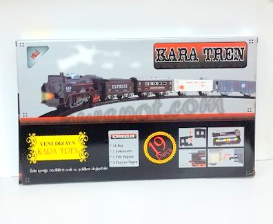toptan oyuncak tren seti büyük 19 parça