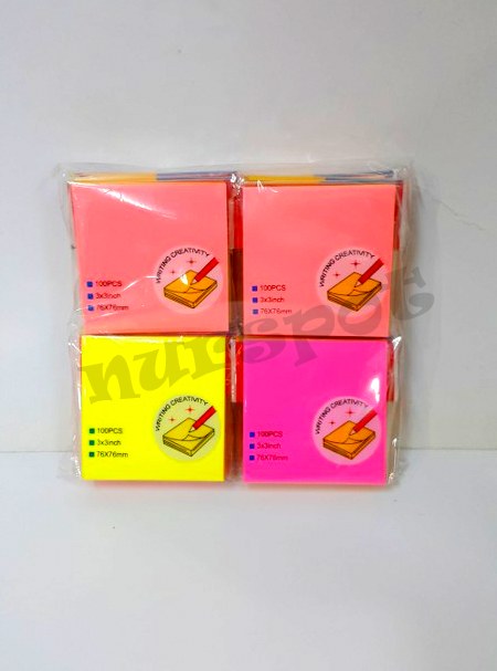 toptan yapışkanlı not defteri postit parlak