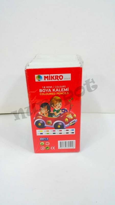 toptan kuruboya 12 li uzun kaliteli