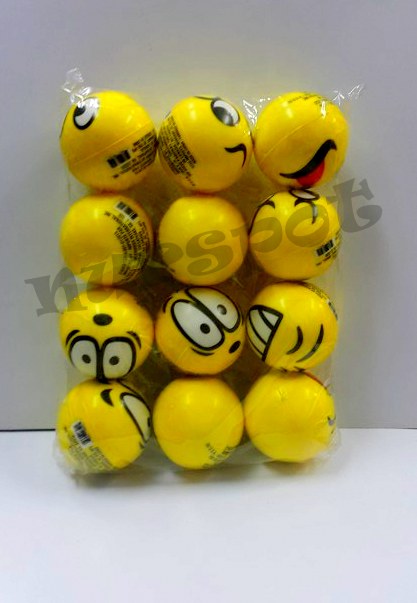 toptan sünger stres topu emoji orta boy