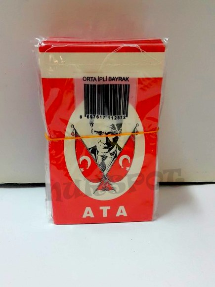 toptan ipli bayrak atalı orta boy 13*8