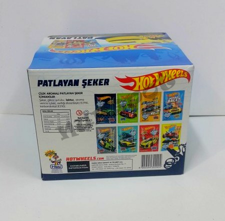 toptan gıda patlayan şeker hot wheels