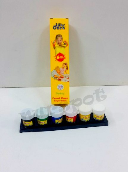 toptan parmak boyası 6 lı