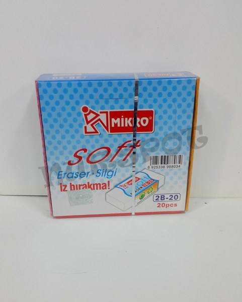 toptan mikro silgi 20 li hb yumuşak soft