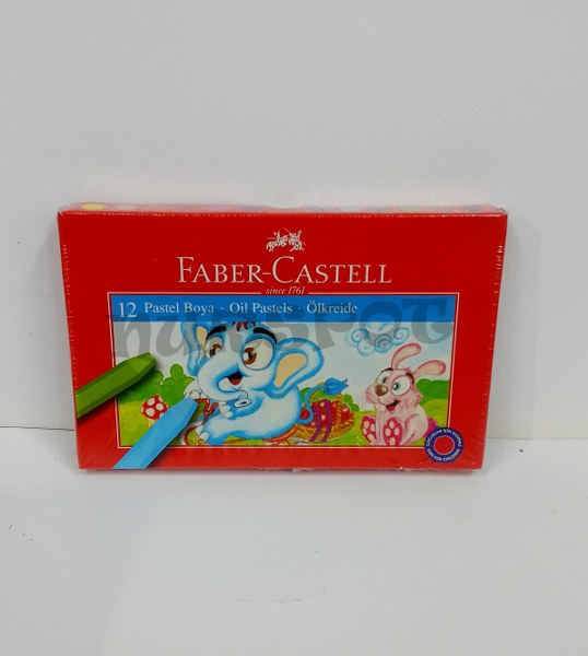 toptan faber pastel boya 12 li