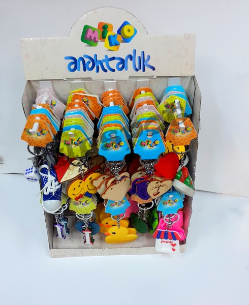 toptan anahtarlık stantlı set