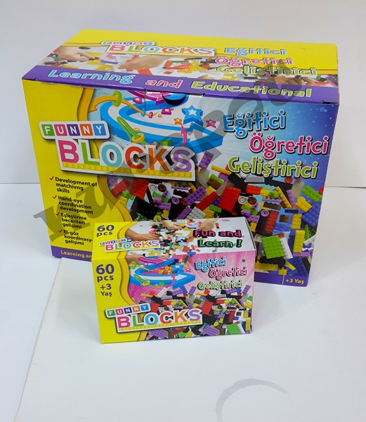 toptan oyuncak mini lego seti 60 lı