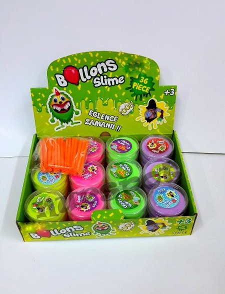 toptan baloncuk slıme 36 lı