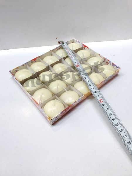 toptan yüzen mum 20 li  8366
