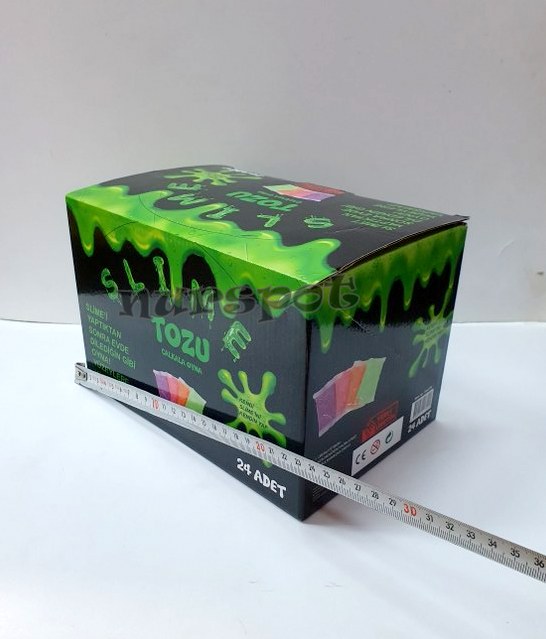 toptan slime toz model belgeli kaliteli 