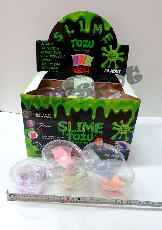 toptan slime toz model belgeli kaliteli 