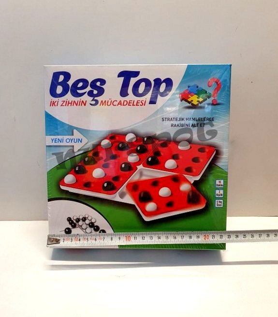 toptan eğitici beş top pentego  oyunu