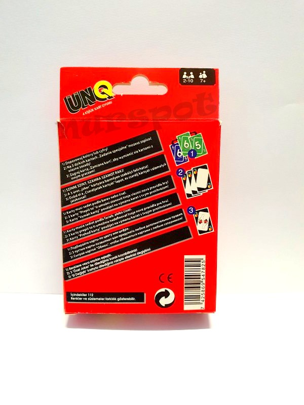 toptan uno kart