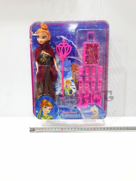 toptan oyuncak bebek asalı çantalı ayakkabılı set  029