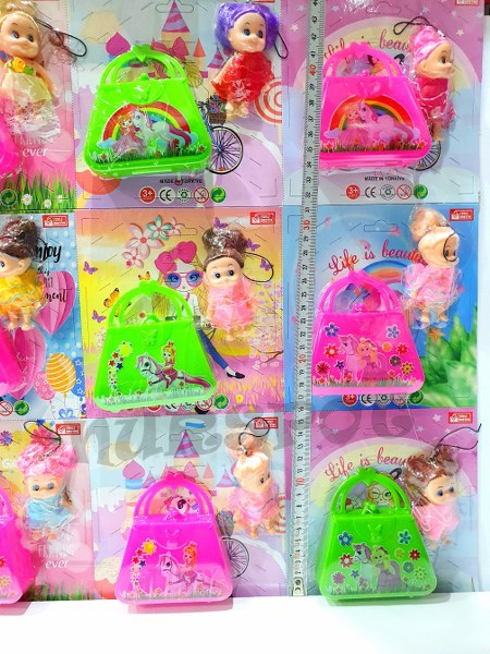 toptan oyuncak bebek çantalı set