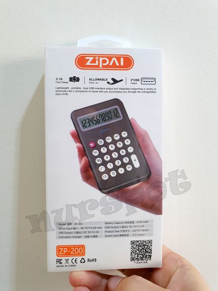 toptan powerbank hesap makineli  seti ikisi bir arada