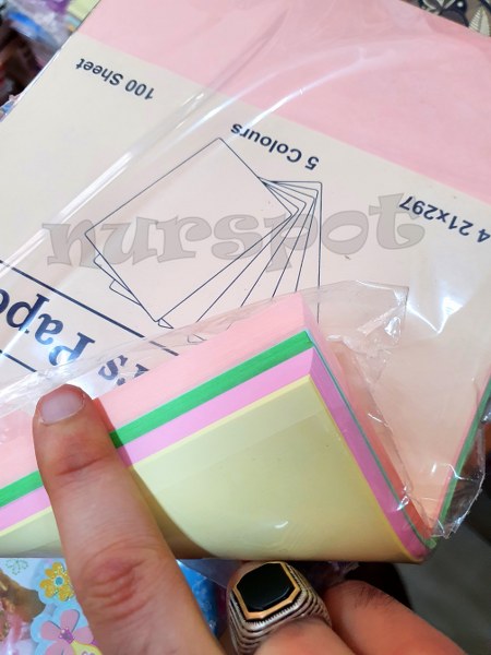 toptan renkli kağıt 100 lü a4   297