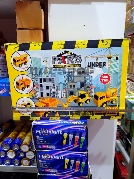 toptan oyuncak şantiye seti kutulu  216