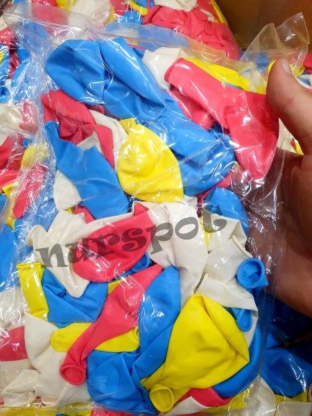 toptan balon 12 inç karma renk 