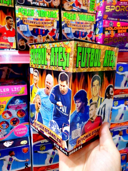 futbol ateşi futbolcu oyun kartı 150 li 