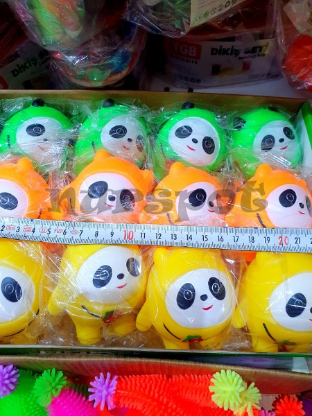 toptan ışıklı oyuncak panda 