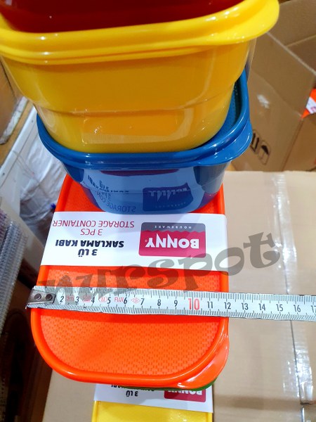 toptan plastik saklama kabı 3 lü set  894