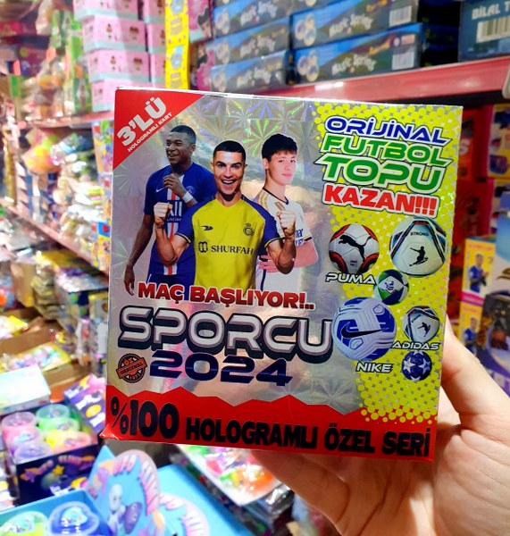 toptan sporcu futbolcu kart hologramlı full