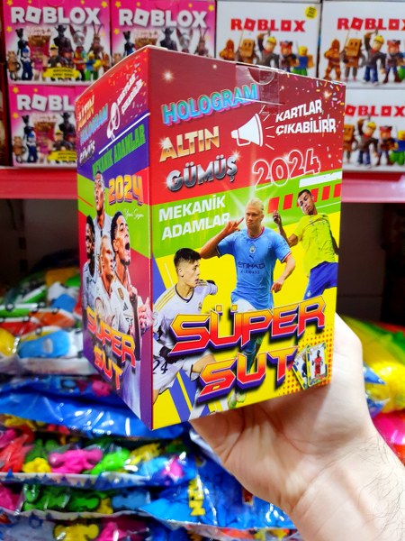 toptan süper şut 3 lü 150 li dökme futbolcu kartı