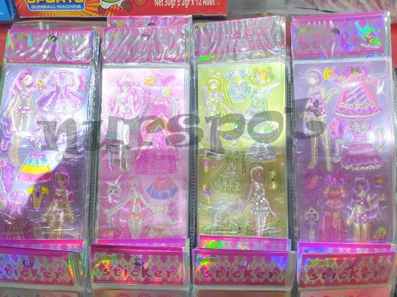 toptan sticker giydirme metalize hologramlı  9464