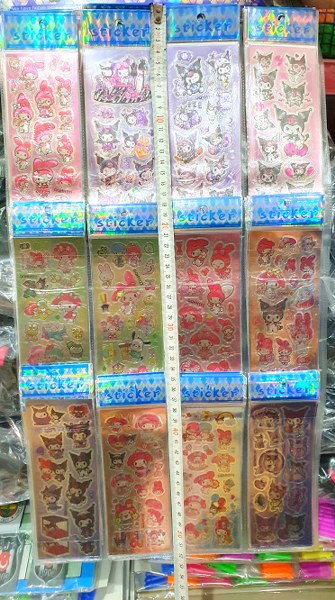 toptan kuromi sticker 96 lı stand 