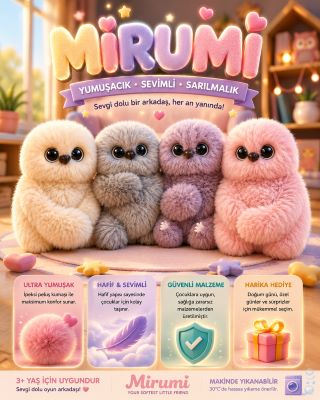 toptan mirumi sevimli baykuş peluş 