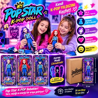 Oyuncak bebek popstar kpop