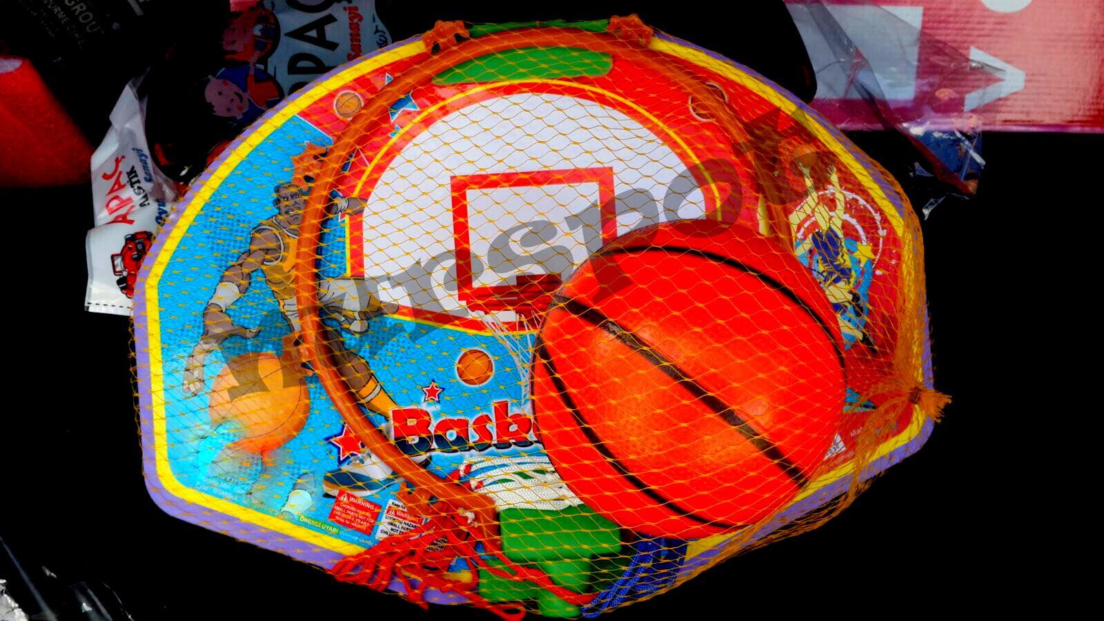 toptan oyuncak basketbol potası topu seti  6003