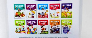 toptan boyama kitabı 8 yaprak 16 sayfa 1 kalite