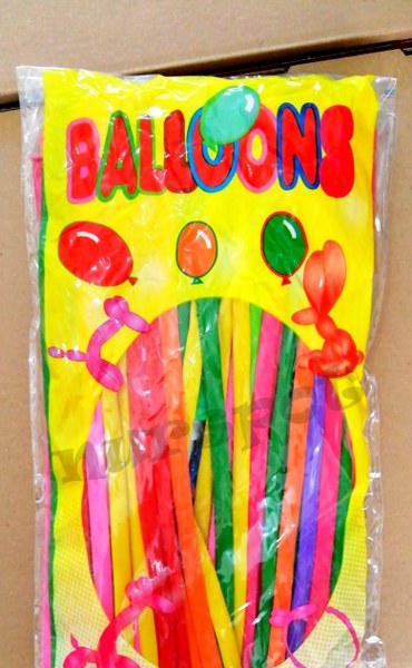 toptan sosis balon 100 lü paket