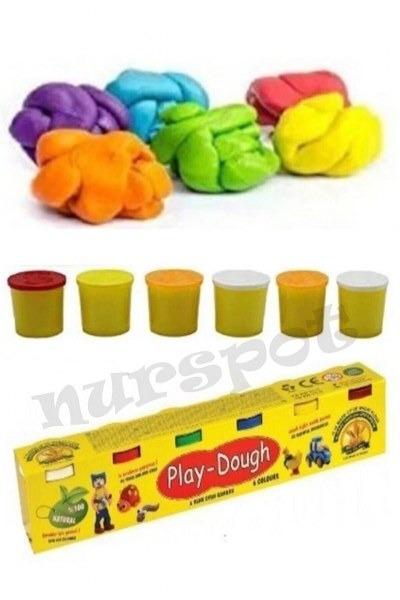 toptan oyun hamuru 6 lı küçük boy   009