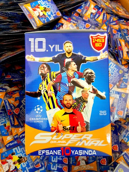 toptan süper final futbolcu oyun kartı 