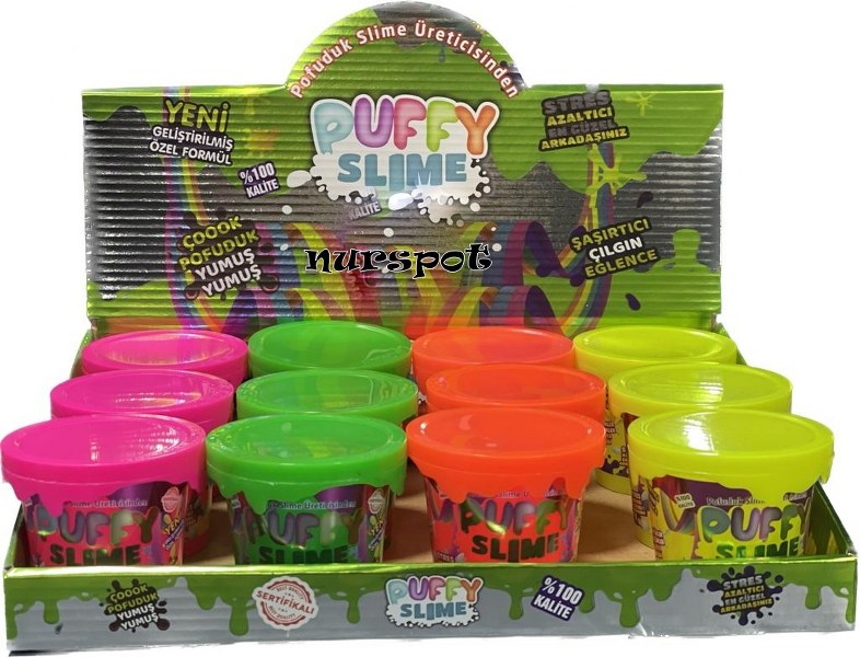 toptan slime kaliteli puffy 8004