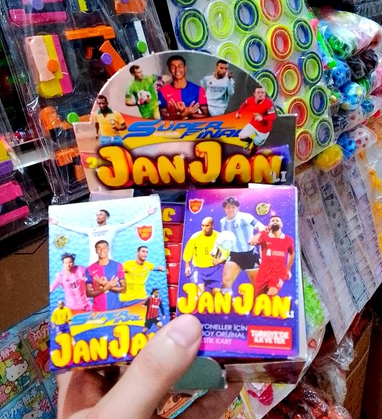toptan futbolcu kartı kaliteli büyük kart janjan model 1994