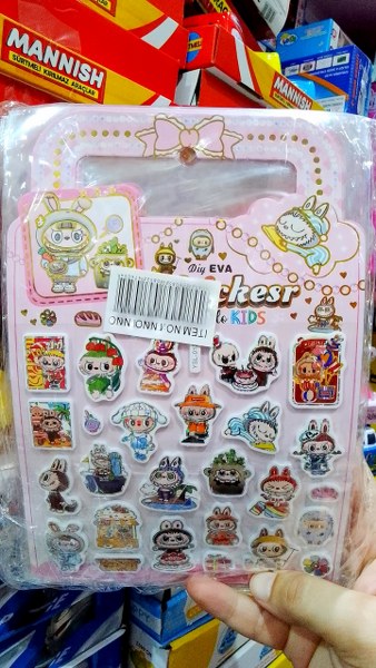 toptan sticker çantalı labubu model 405