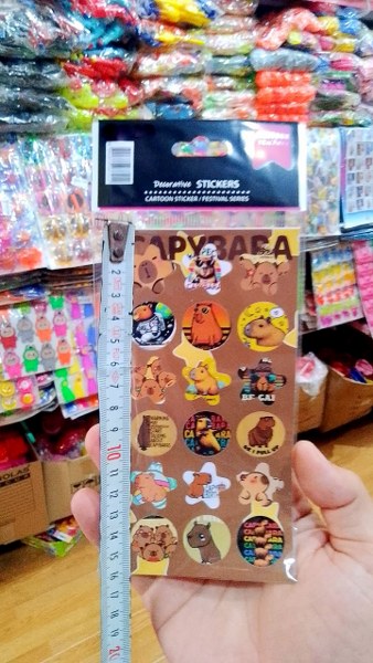 toptan sticker kapibara