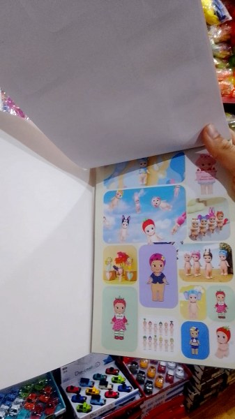 Defter sticker soony angel sticker albümü büyük boy