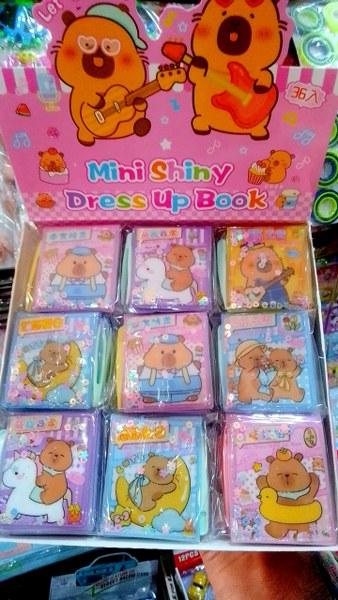 defter sticker cımbızlı set pullu kapak orta boy 703